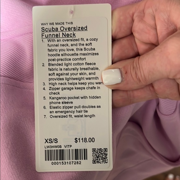 lululemon athletica Pink Half-Zip Sweatshirt - Picture 5 of 5